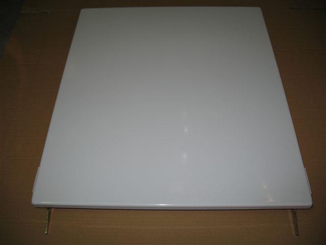 Glass cover plate white
