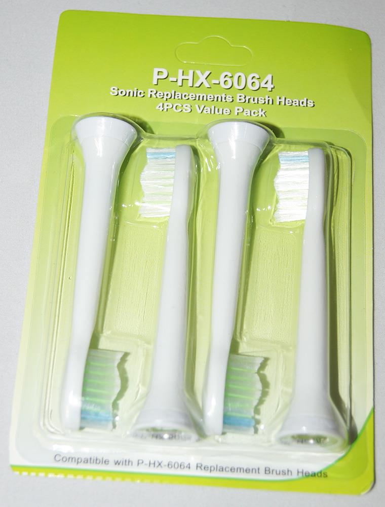 Насадки на зубные щетки Philips sonicare flexcare белые 4шт.|уп