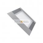 lux ASSEMBLY,DOOR GLASS,BLACK|GREY