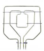 ТЭН Гриля  духовки B|S|H| ( 448351 )  800W | 1500W 220V Длина: 335 mm Ширина: 366 mm, шир между клем