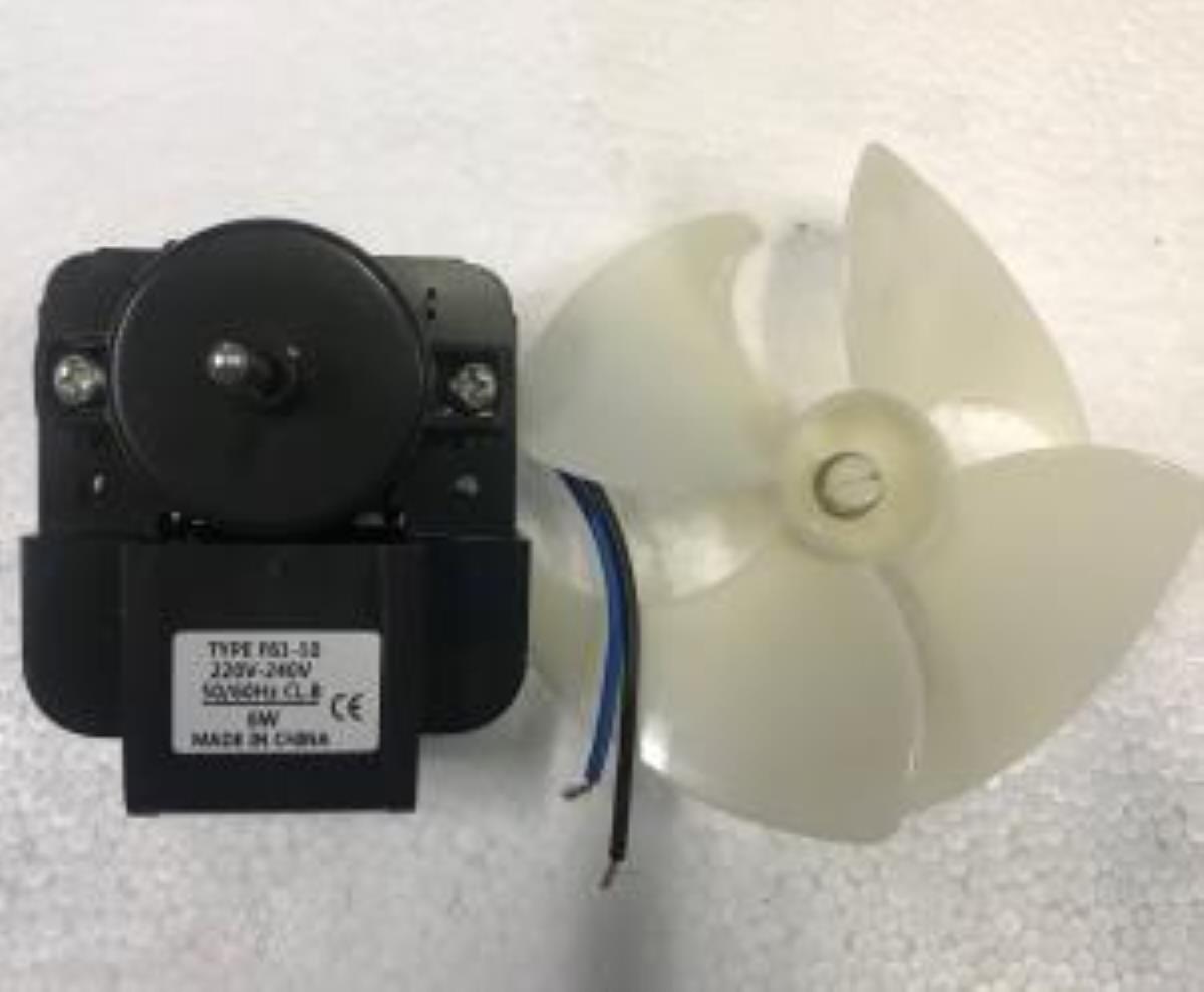 Мотор вентилятора Стинол с крыльчаткой WHIRLPOOL  - 481936170011, INDESIT - 378061 851102  YZF2250(F61-10G) КИТАЙ