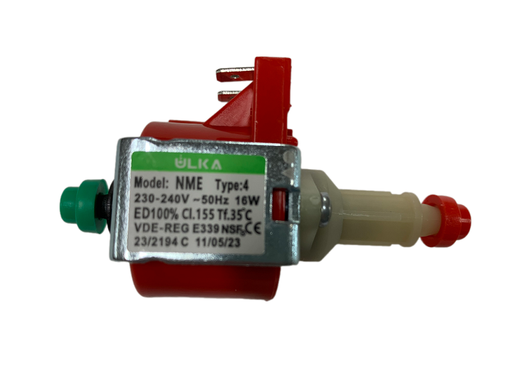 Насос  ULKA 16Watt  NME4 50cc|min_2,5bar красный  маленький