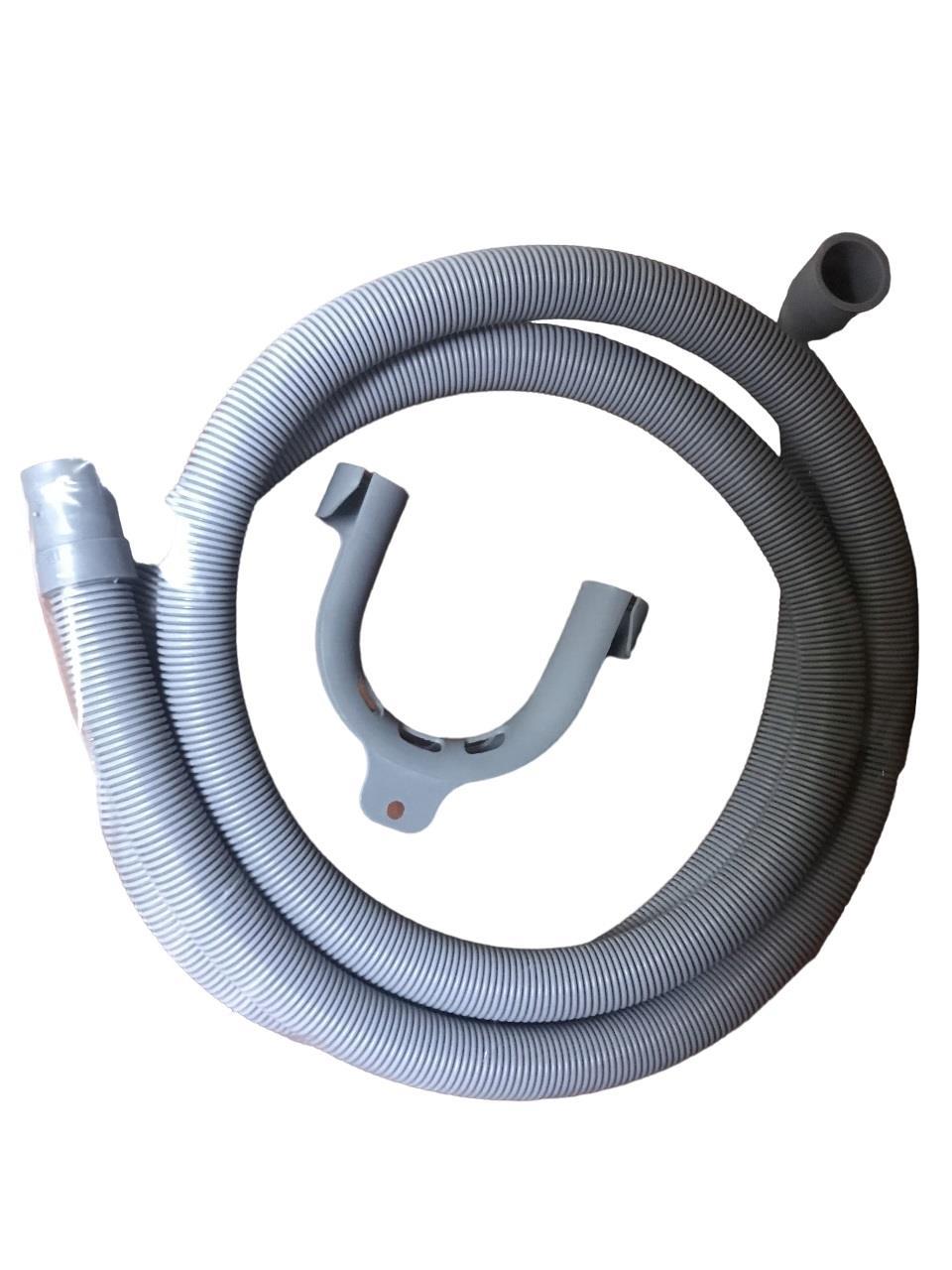 Шланг сливной Г- образный 3 м 19|22 мм с держателем в сборе  ИНДИВ УПАКОВКА