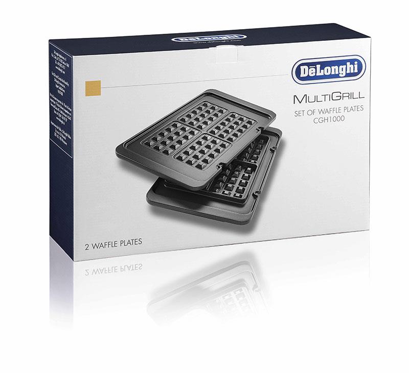 Панель жарочная для электрогрилей (для вафель) DELONGHI комп 2шт