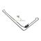 ТЭН для ПММ 1900W IRCA Г образный CANDY 91200592 91200592 HTR101CY
