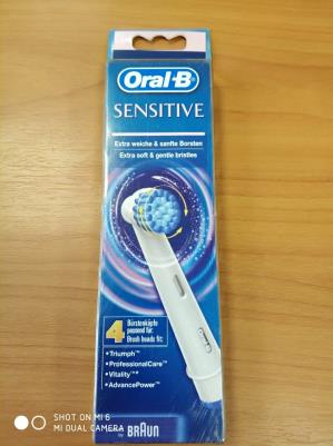 Насадка на зубную щётку (комплект 4 шт ) Sensitive EBS 17-4