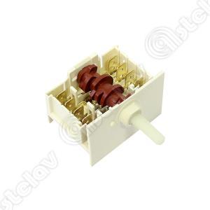 Переключатель конфорки HANSA DREEFS 5HE074 Posizioni N. 0 + 6  8009532 8001693
