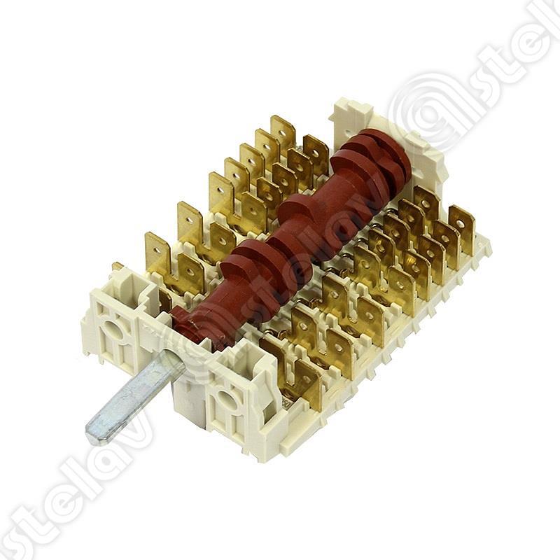 Переключатель духовки HANSA - 1033941 | 8031478 DREEFS 11HE149 | 056 ( АНАЛОГ Gottak 870801 )  0+6